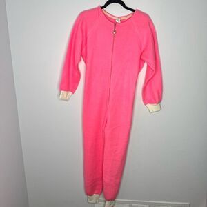 Vintage stardust adult one piece pajama size medium